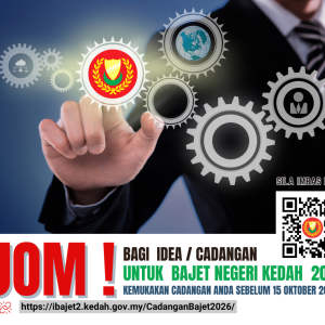📣 CADANGAN BAJET NEGERI KEDAH 2026