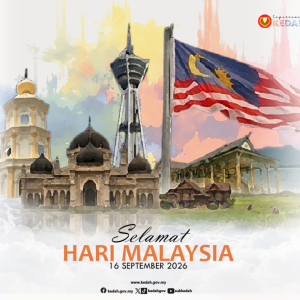 SELAMAT HARI MALAYSIA 16 SEPTEMBER 2026