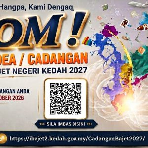 HEBAHAN SESI LIBAT URUS ONLINE CADANGAN BAJET KERAJAAN NEGERI KEDAH TAHUN 2027